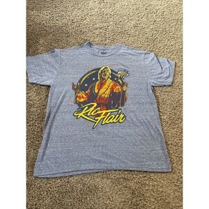 Ric Flair Wrestling Tshirt WWE WCW Nature Boy Large L Hall Of Fame Four Horseman